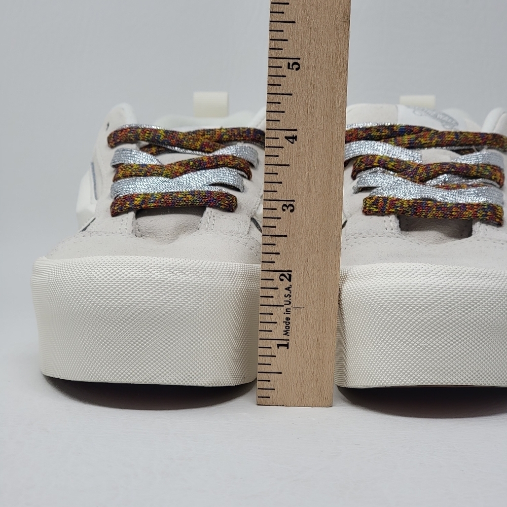 Vans Platform Old Skool Women's Shoes - Cream with Gum Sole - Picture 9 of 9